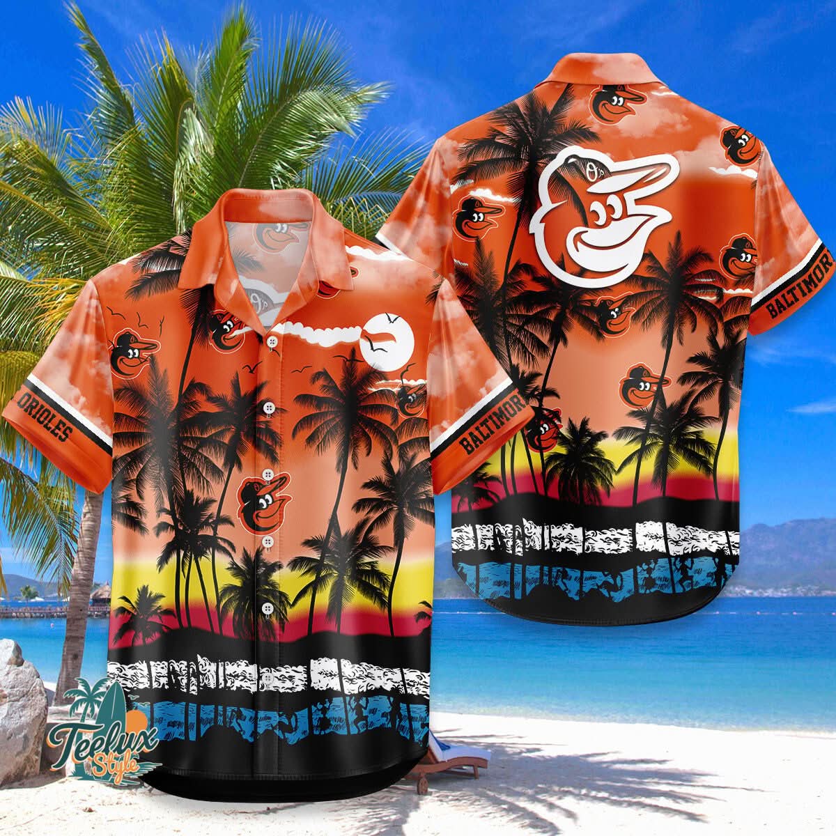 Baltimore Orioles | MH MLB Hawaiian Shirt 6