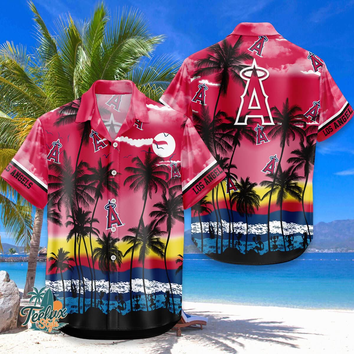 Los Angeles Angels | MH MLB Hawaiian Shirt 6