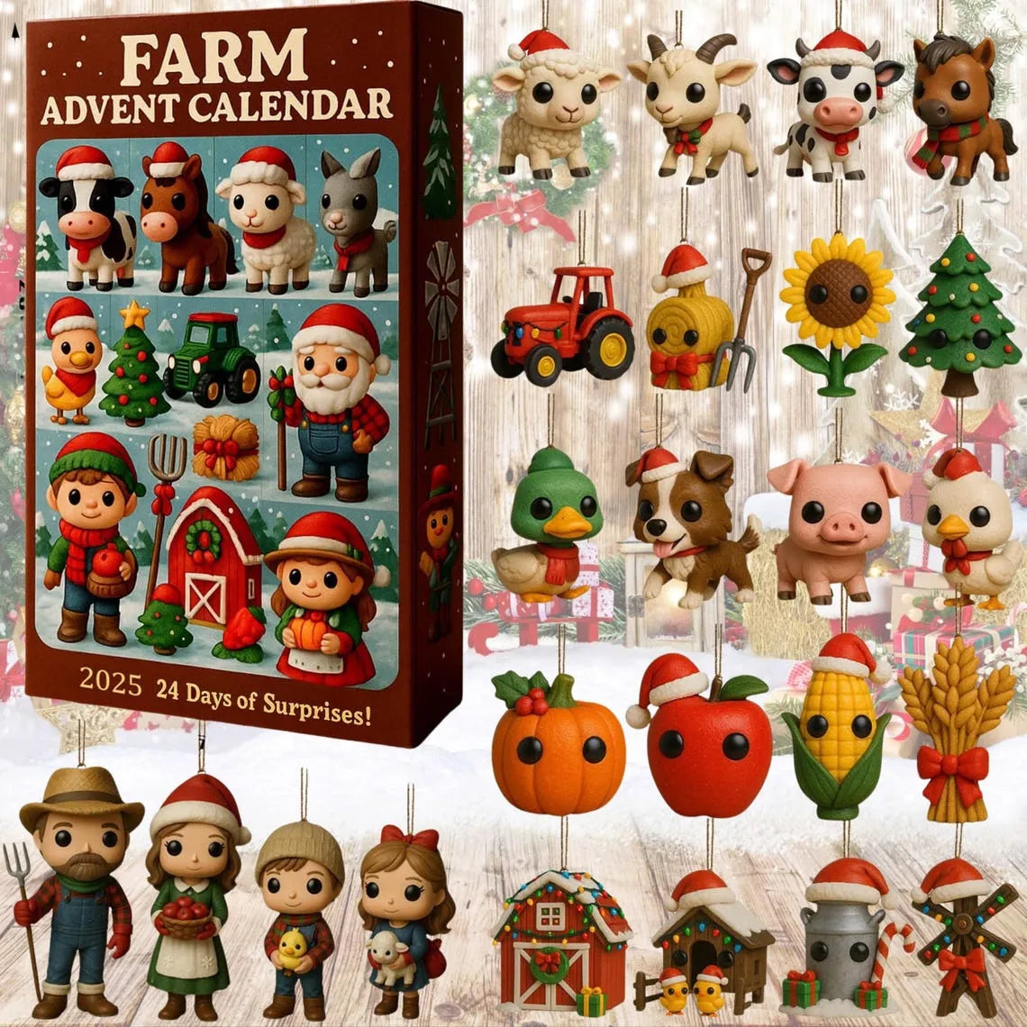 Farm Land Advent Calendar 2025