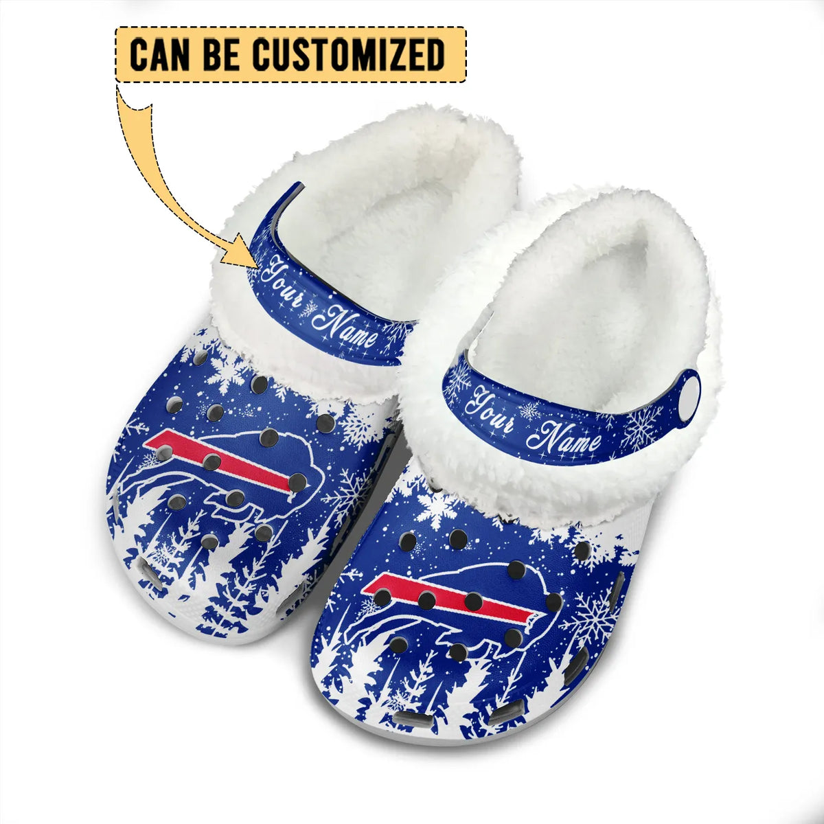 BUF Fleece-Lined Clogs - Comfortable in Winter