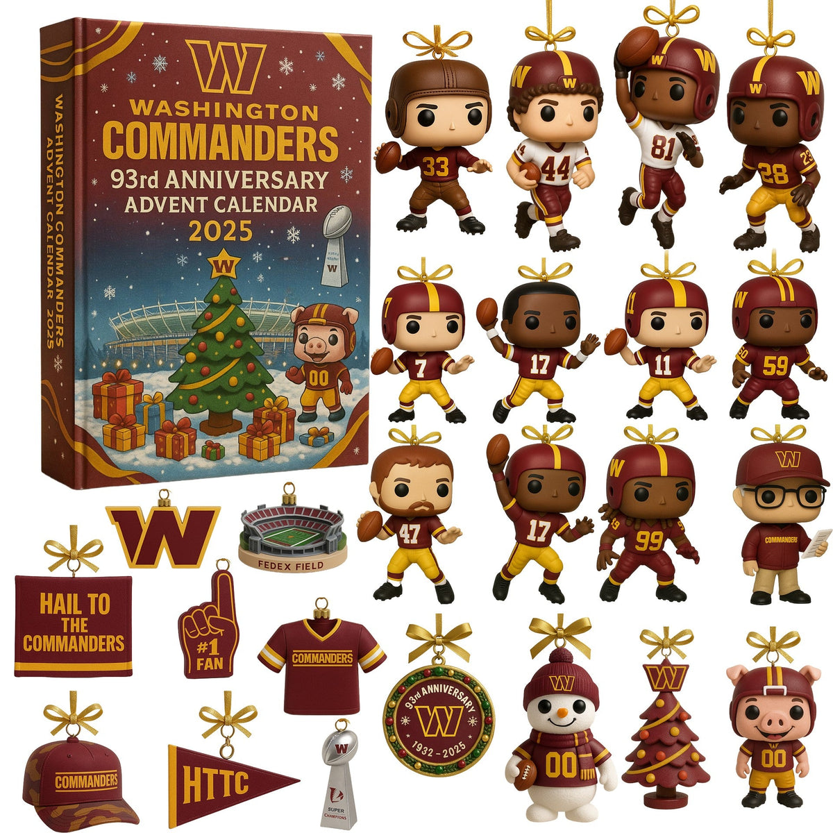 WC Advent Calendar 2025 93RD ANNIVERSARY
