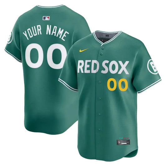 Boston Red Sox 2025 City Connect Vapor Premier Limited Custom Jersey - All Stitched