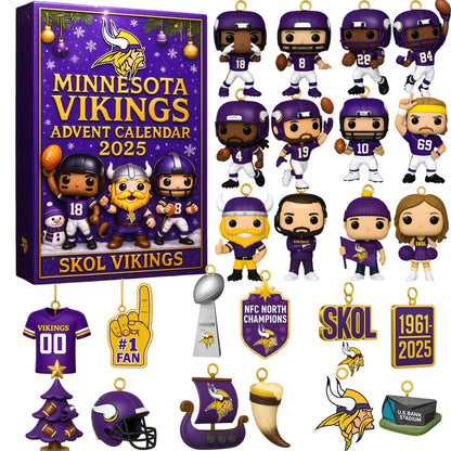 Minnesota Vikings Advent Calendar 2025