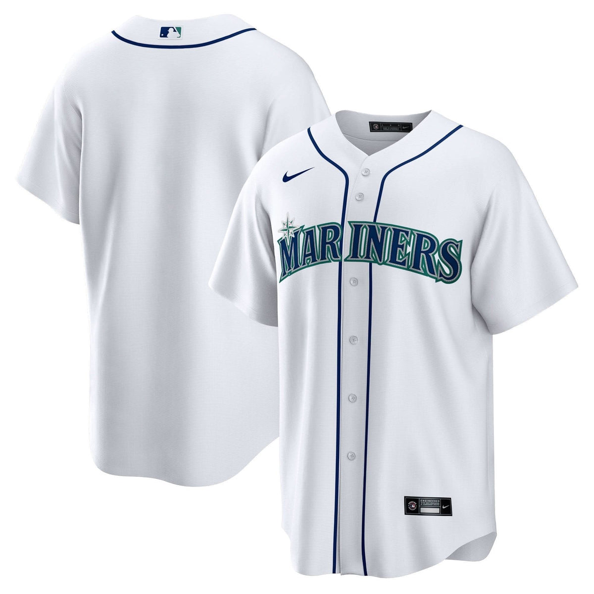 SM Cool Base Jersey - White - Stitched