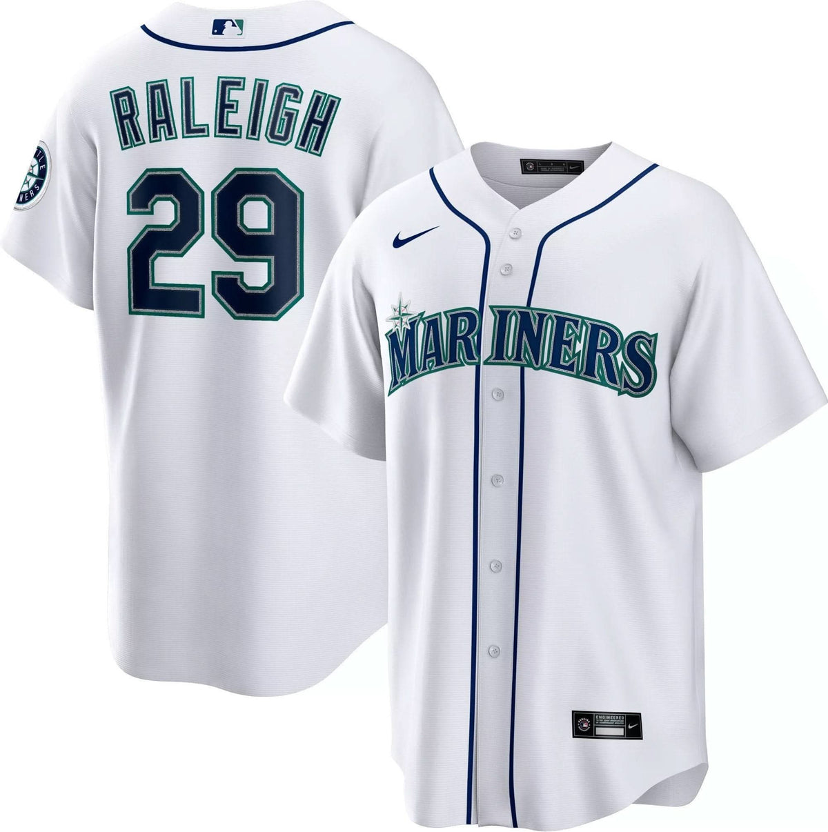 SM Cool Base Jersey - White - Stitched