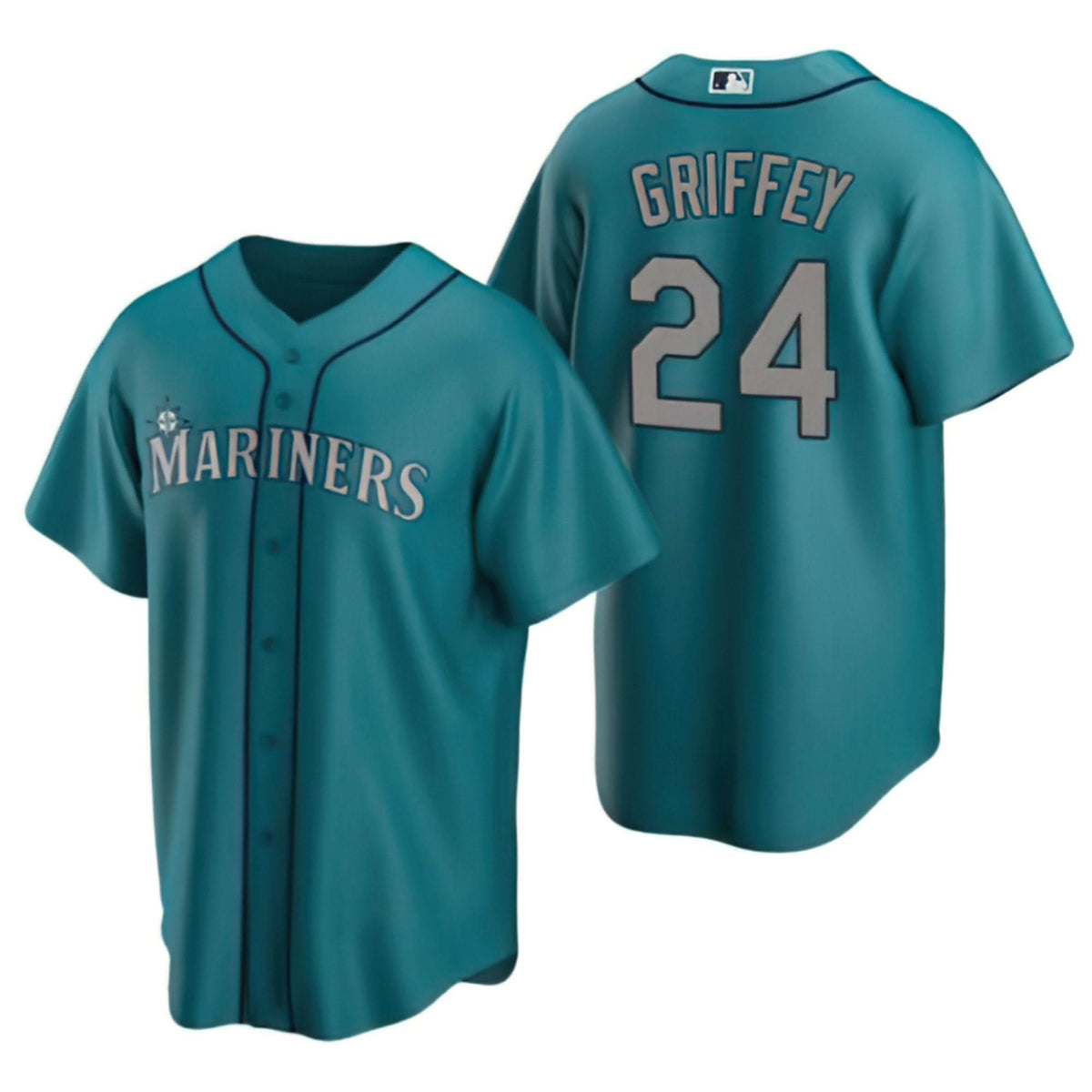 SM Cool Base Jersey - Aqua - Stitched