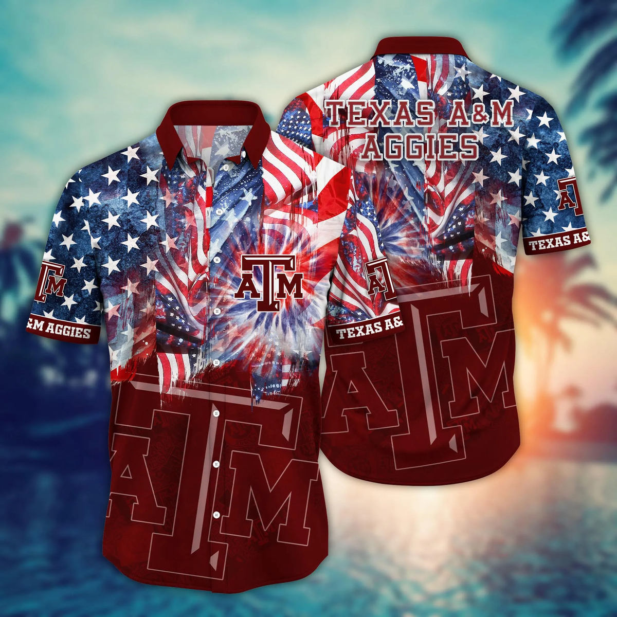 Aggies - Hawaii Shirt  For Fans, Summer Football Shirts