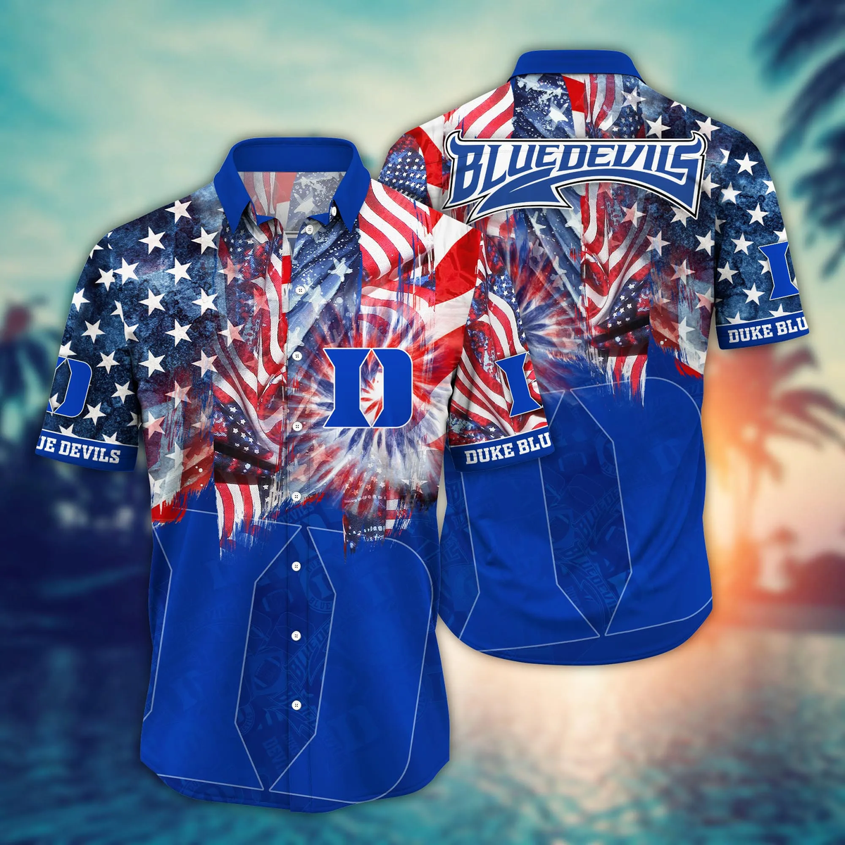 DUKE - Hawaii Shirt  For Fans, Summer Football Shirts