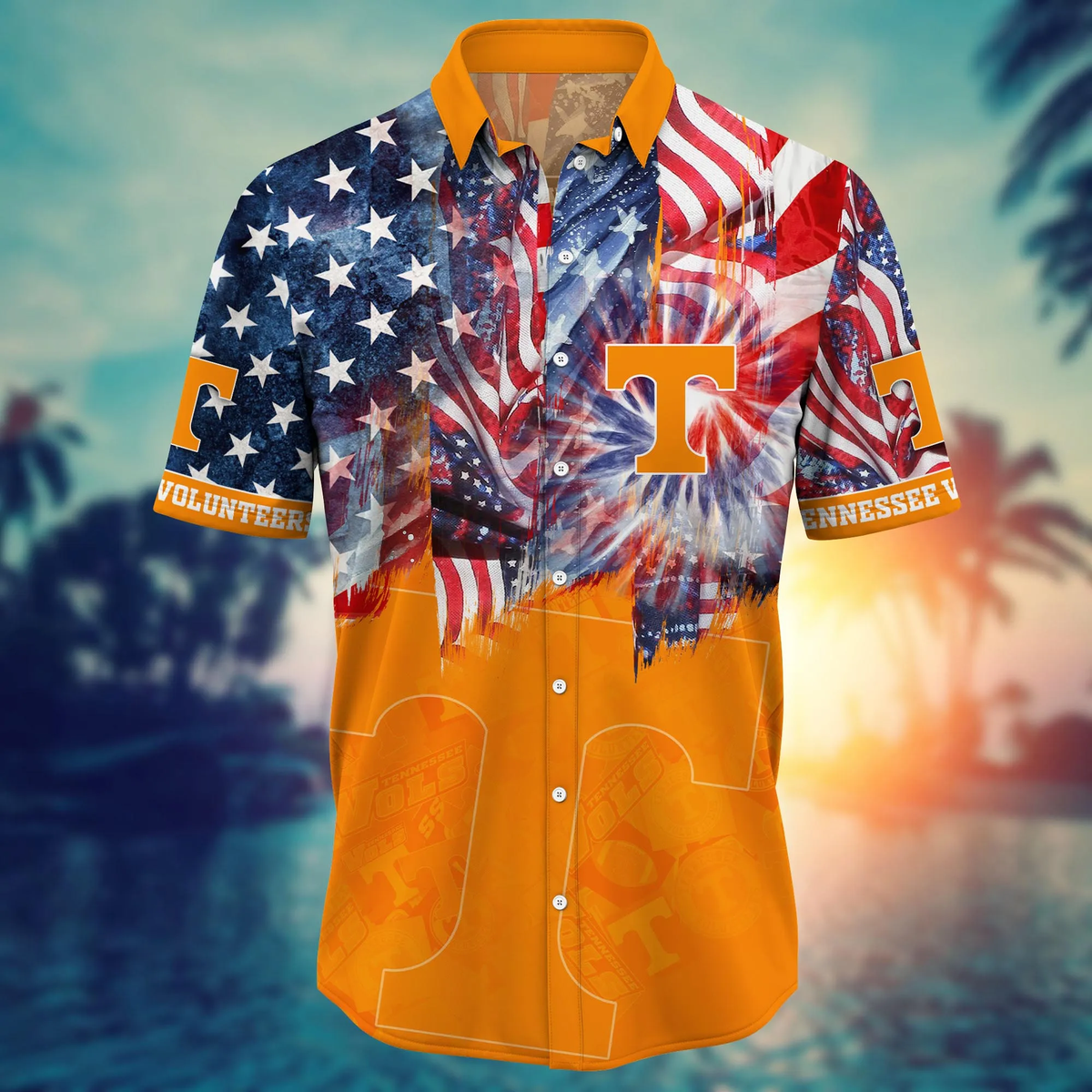 Tennessee Volunteers - Hawaii Shirt  For Fans, Summer Football Shirts VT-HW001