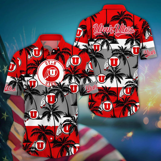 Utah Utes - Aloha Shirt Trending Summer - Gift For Fan