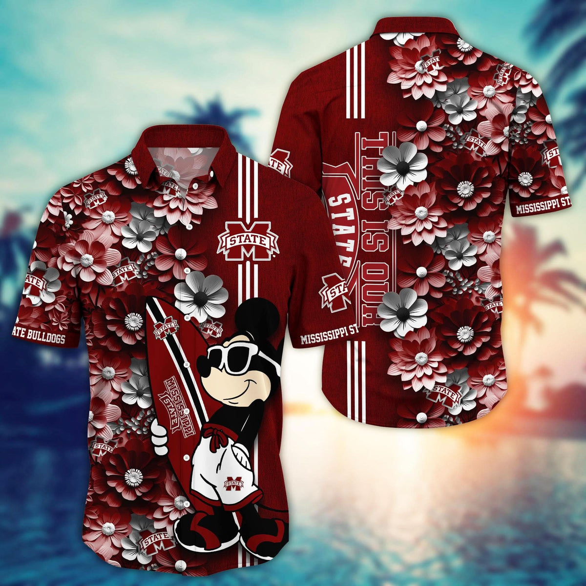 Mississippi State Bulldogs - Hawaiian Shirt Trending Summer - Gift For Fan