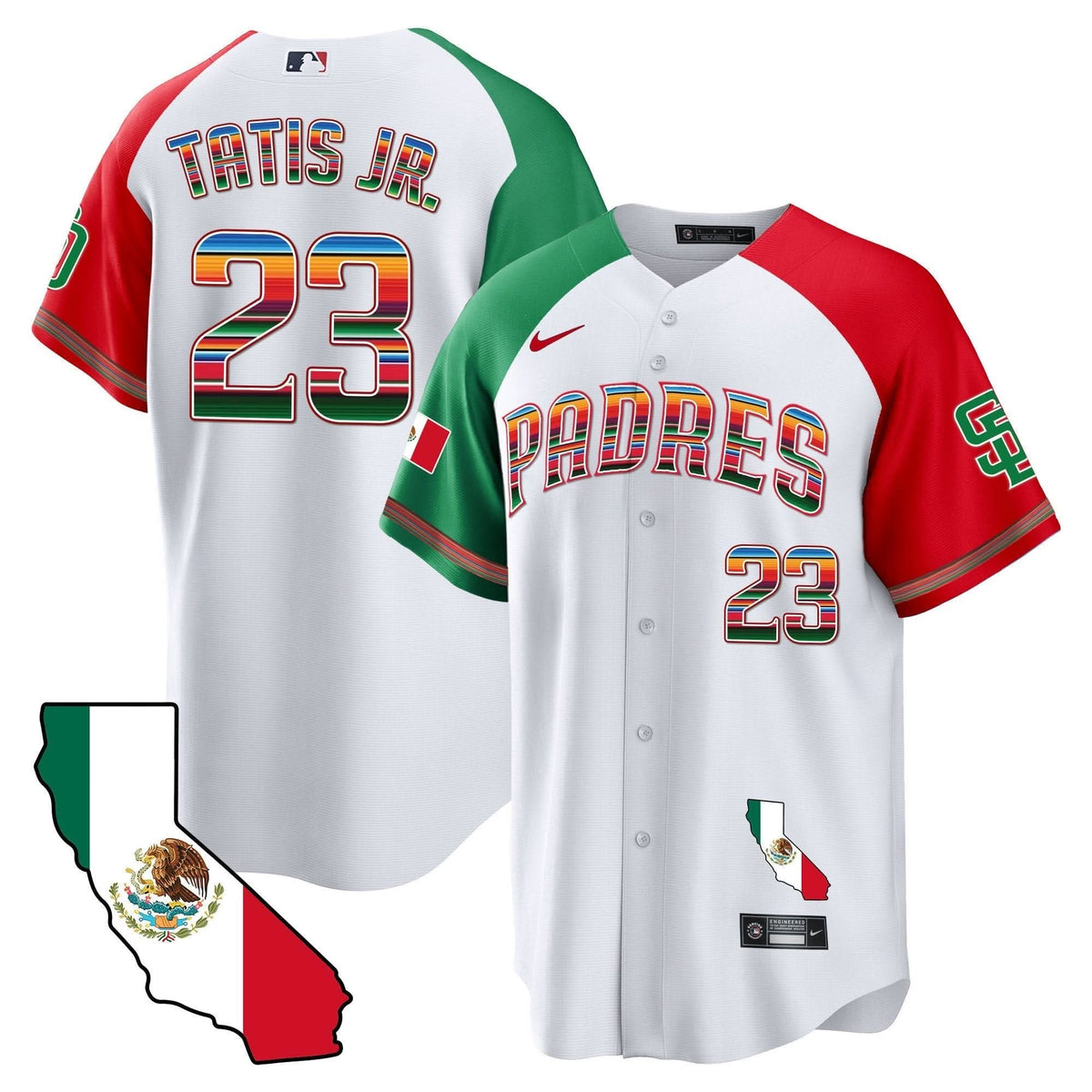 SDP California Map Cool Base Jersey - Stitched