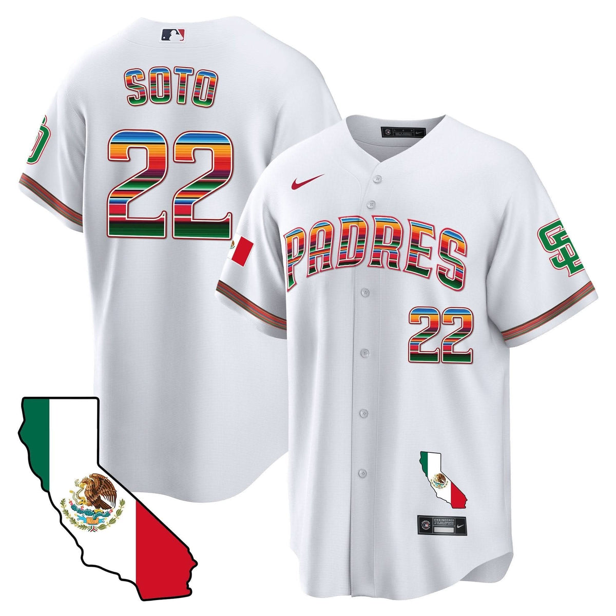 SDP California Map Cool Base Jersey - Stitched