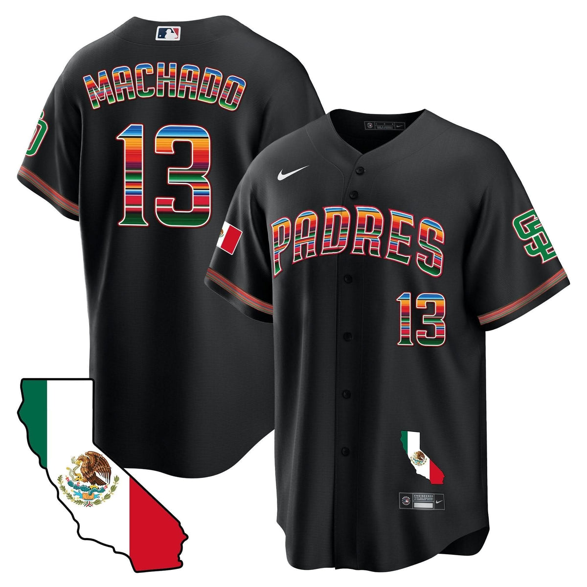 SDP California Map Cool Base Jersey - Stitched