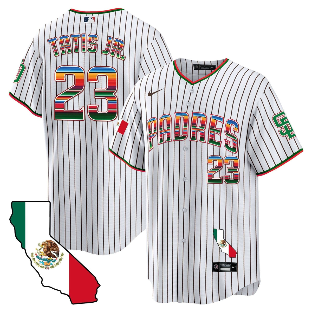 SDP California Map Cool Base Jersey - Stitched