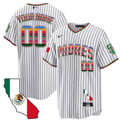 SDP California Map Cool Base Custom Jersey - Stitched