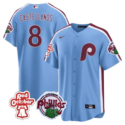 PP Red October Patch Cool Base Jersey - Stitched