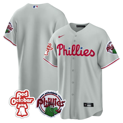 PP Red October Patch Cool Base Jersey - Stitched