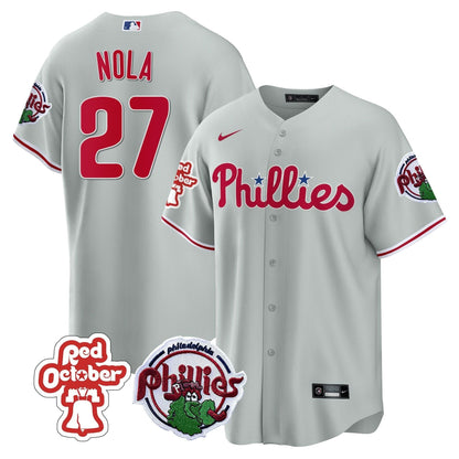 PP Red October Patch Cool Base Jersey - Stitched
