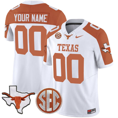 TL State Map & SEC Patch Vapor Custom Jersey V2