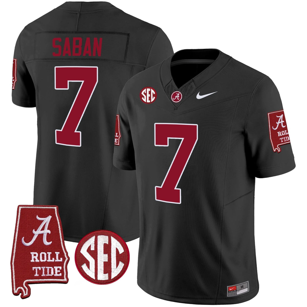Nick Saban ACT #7 Champions Vapor Limited Jersey