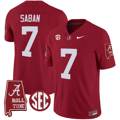 Nick Saban ACT #7 Champions Vapor Limited Jersey