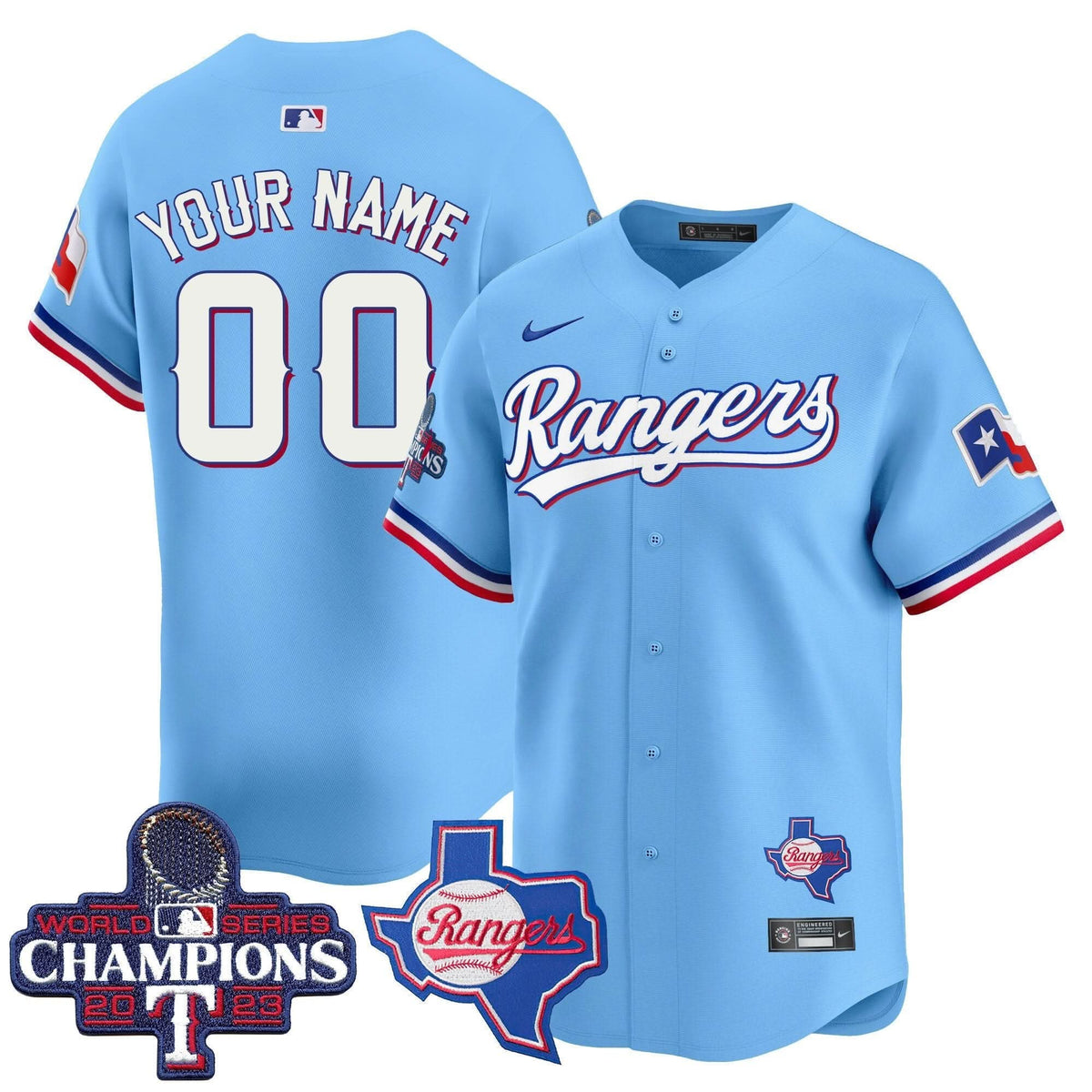 TR World Series Champions Vapor Premier Limited Custom Jersey V2 - Stitched