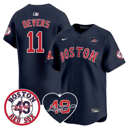 BRS Tim Wakefield Memorial Patch Vaper Premier Limited Jersey - Stitched- Stitched