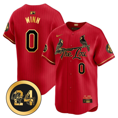 SLC 2024 City Connect Whitey Herzog Patch Vapor Premier Limited Jersey - Stitched