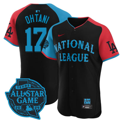 Nation League 2024 MLB All-Star Game Player Flex Base Jersey - Stitched