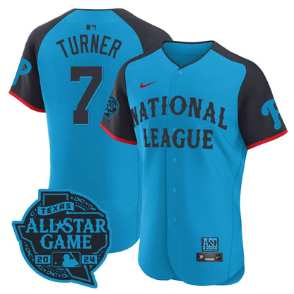 Nation League 2024 MLB All-Star Game Player Flex Base Jersey - Stitched