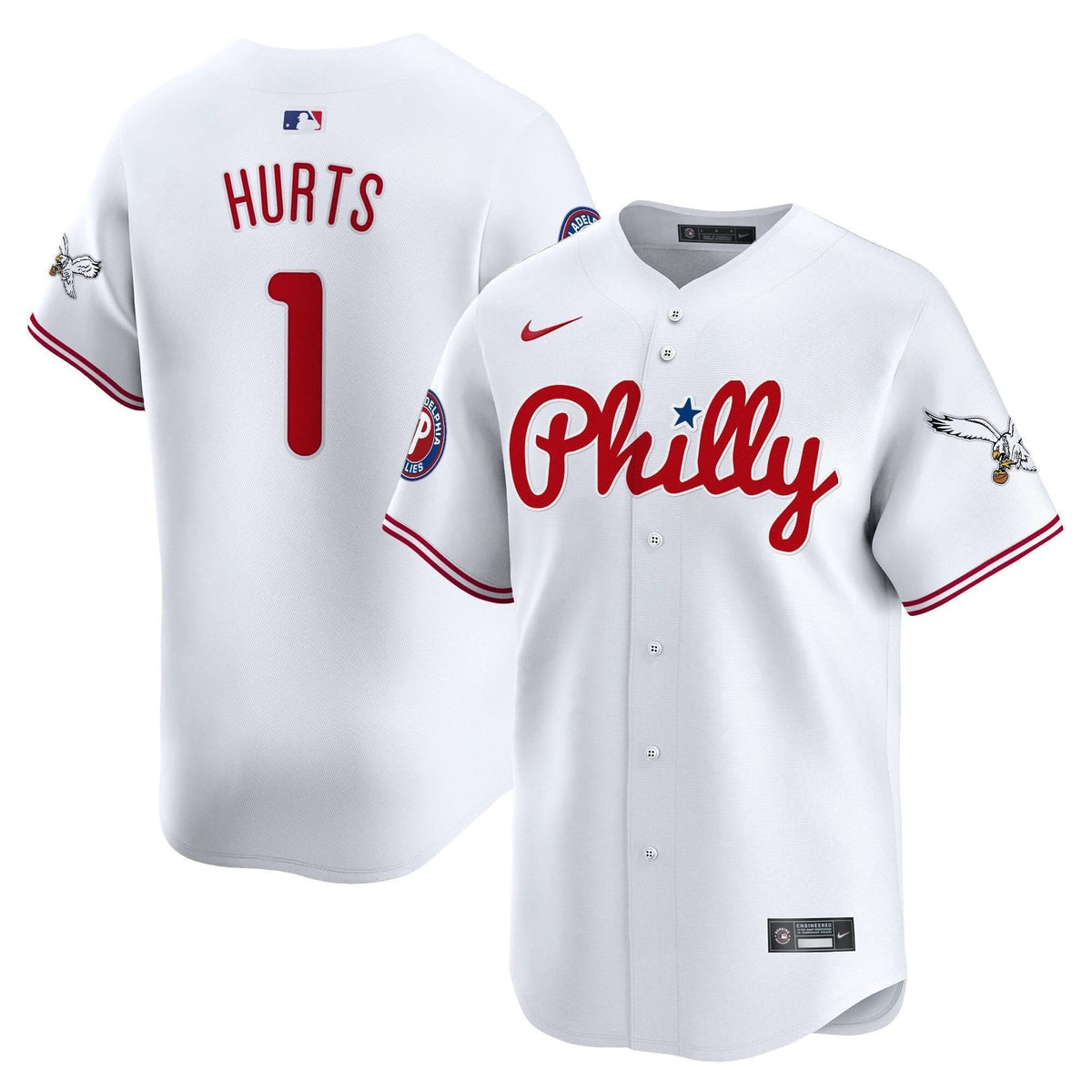 Men's Phillies & Eagles Vapor Premier Limited Jersey - All Stitched