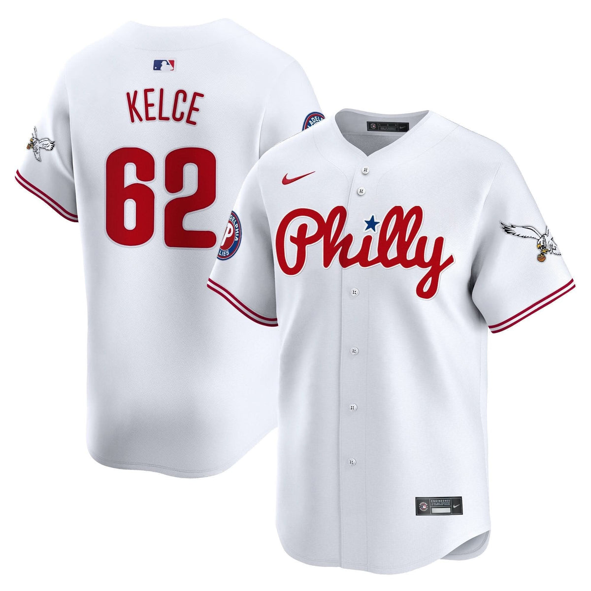 Men's Phillies & Eagles Vapor Premier Limited Jersey - All Stitched