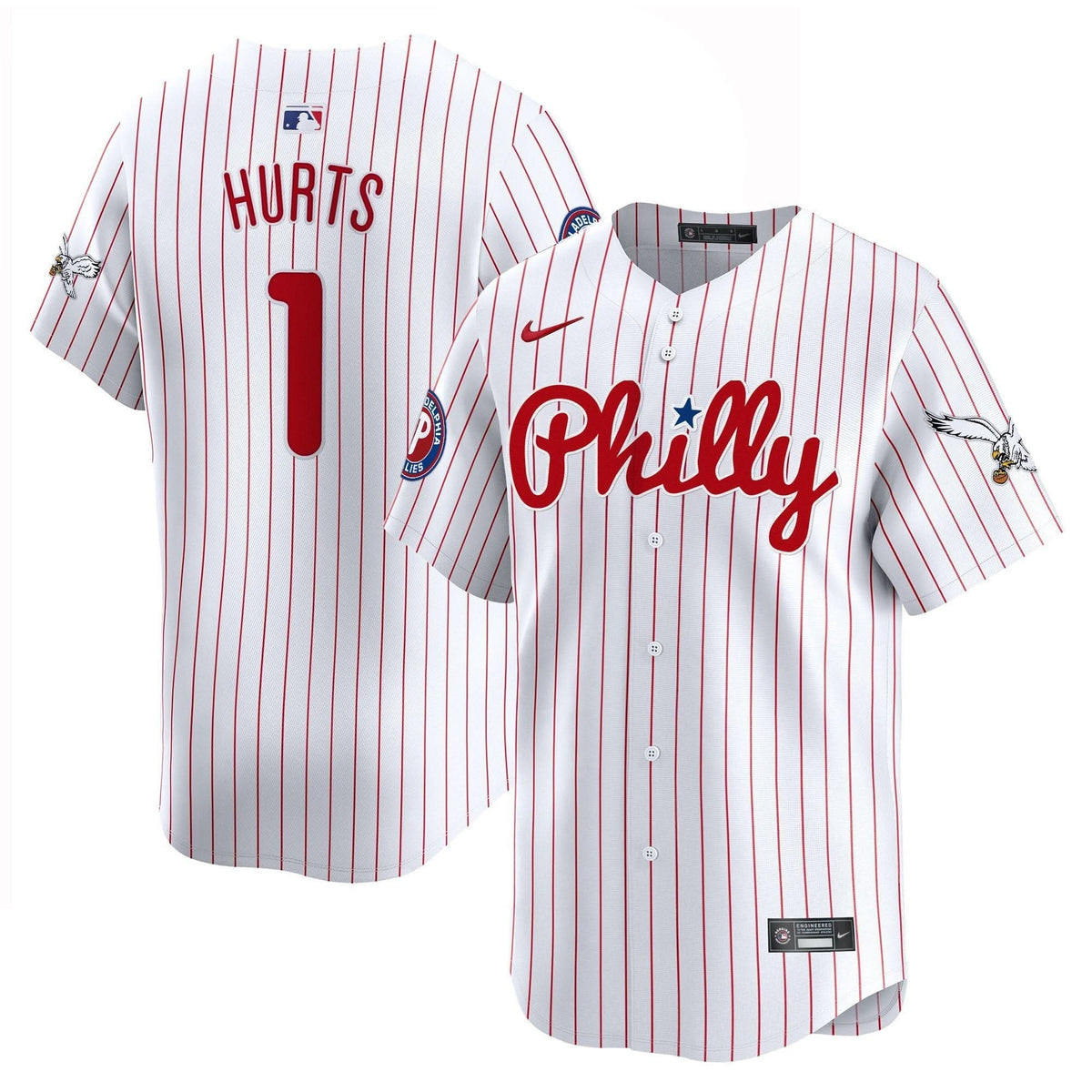Men's Phillies & Eagles Vapor Premier Limited Jersey - All Stitched