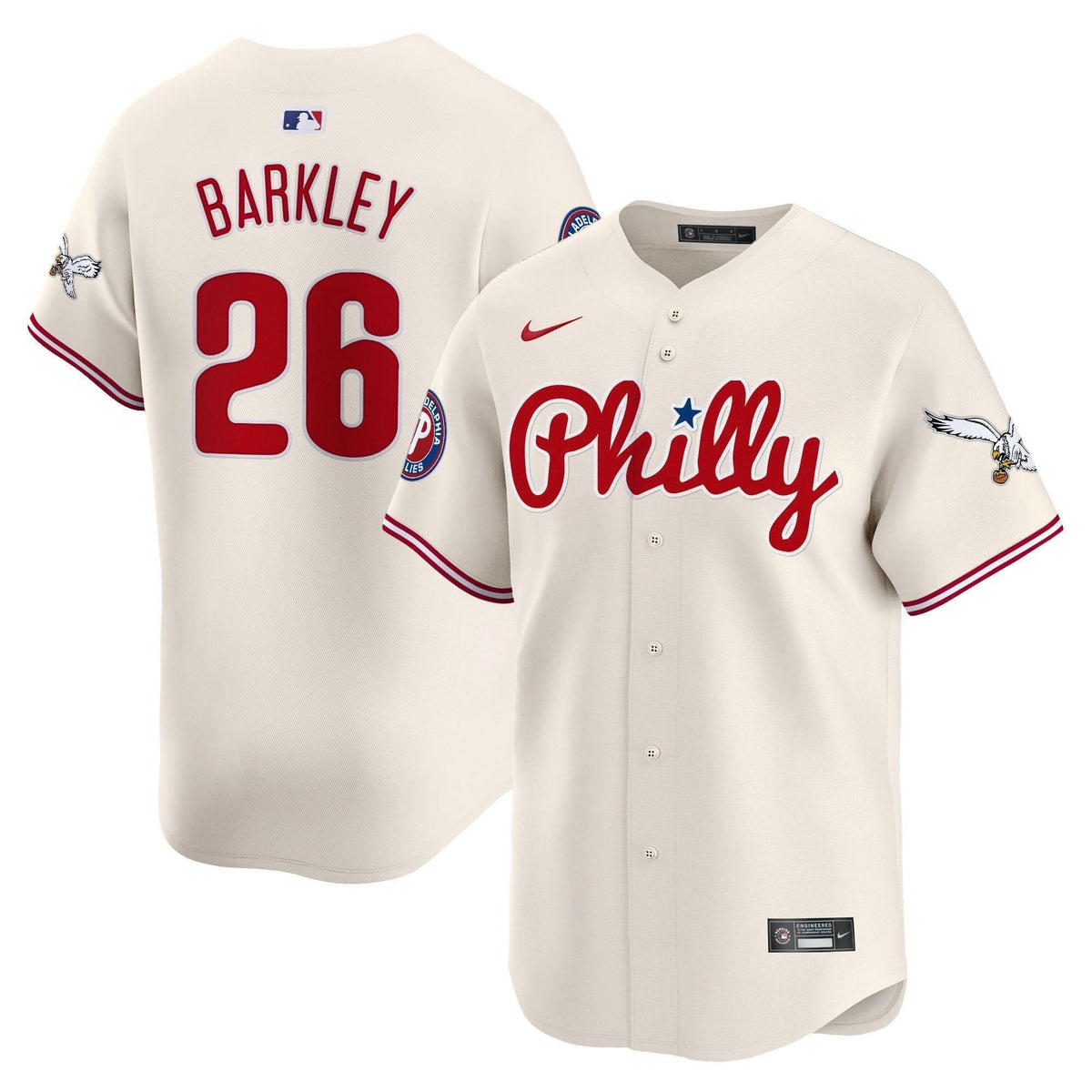 Men's Phillies & Eagles Vapor Premier Limited Jersey - All Stitched