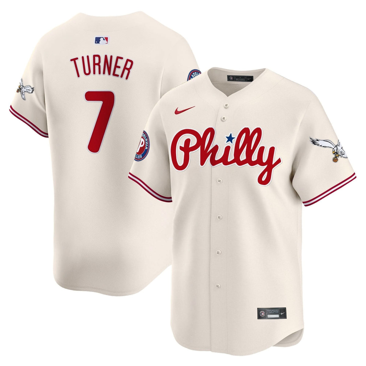 Men's Phillies & Eagles Vapor Premier Limited Jersey - All Stitched