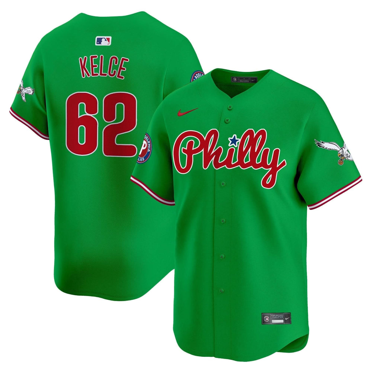 Men's Phillies & Eagles Vapor Premier Limited Jersey - All Stitched