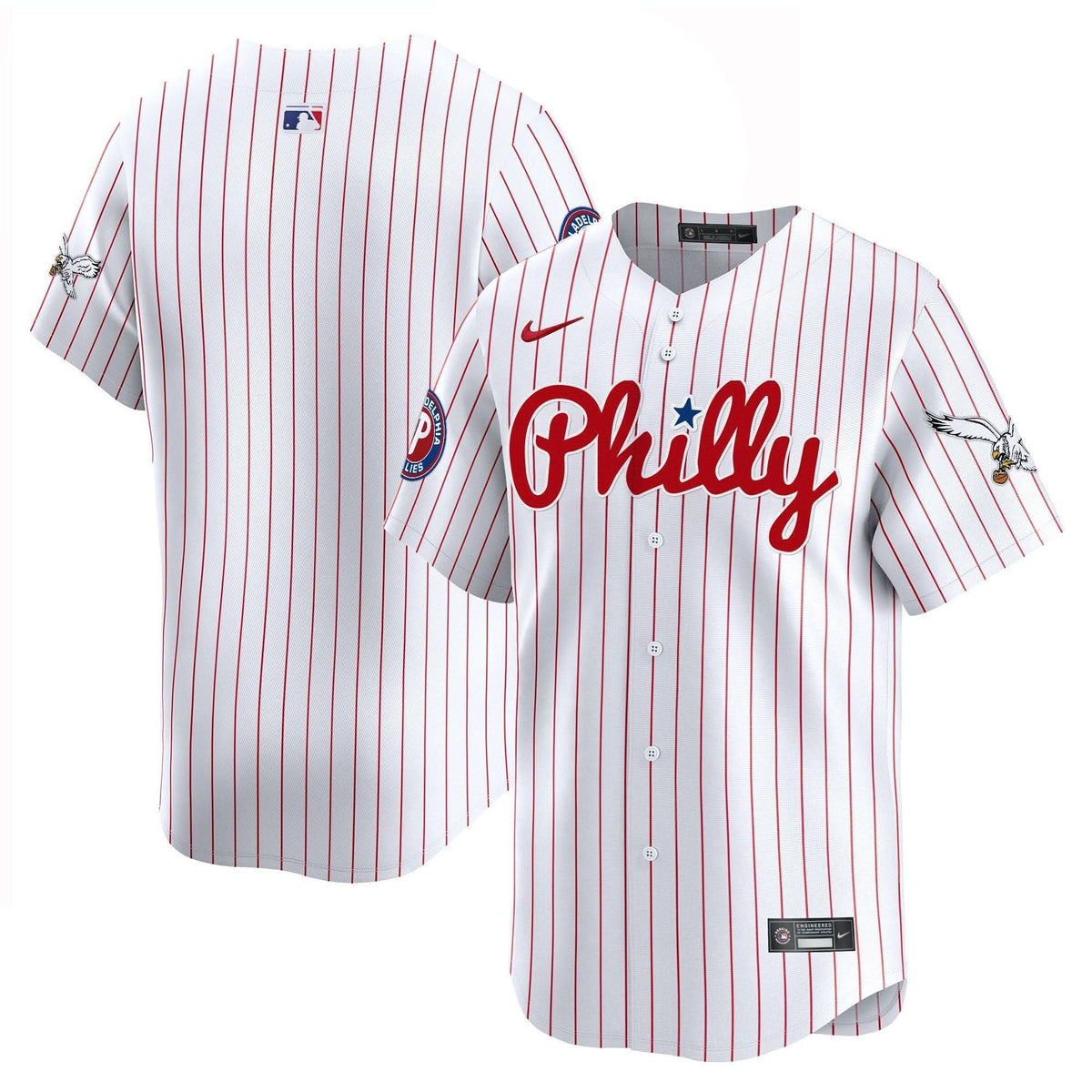 Men's Phillies & Eagles Vapor Premier Limited Jersey - All Stitched