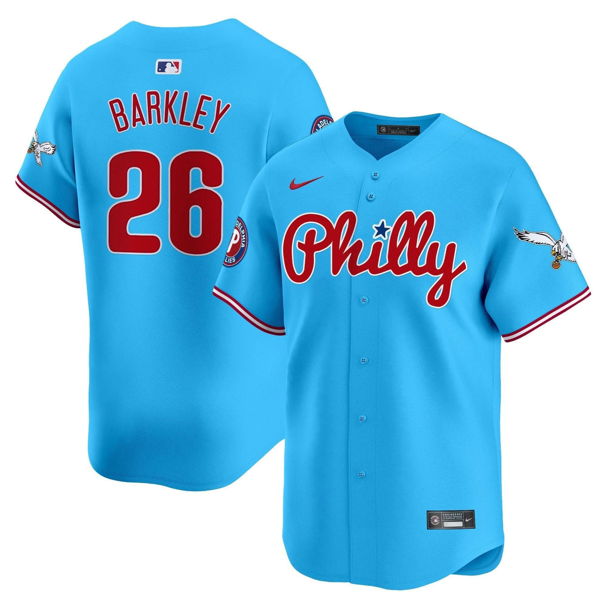 Men's Phillies & Eagles Vapor Premier Limited Jersey - All Stitched