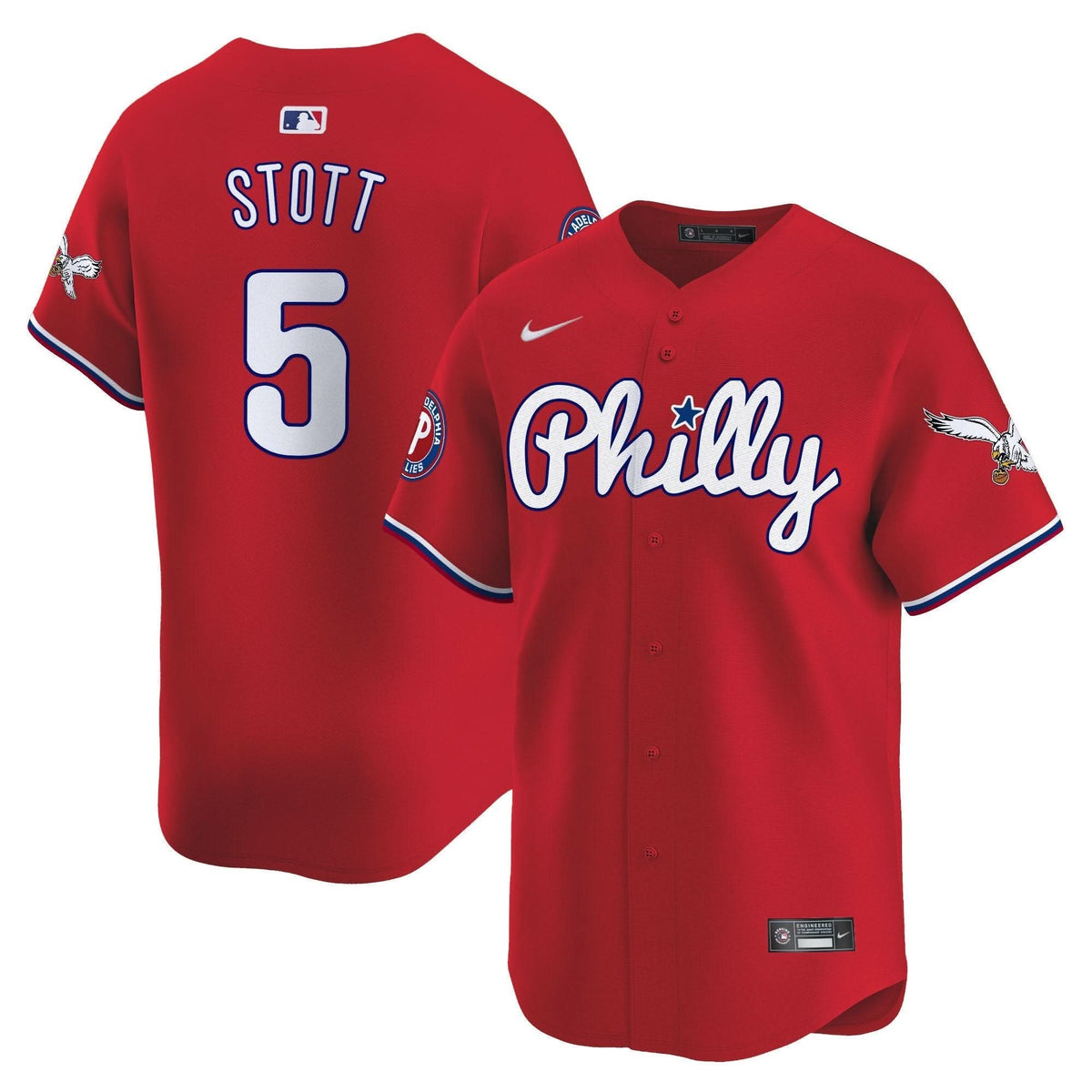 Men's Phillies & Eagles Vapor Premier Limited Jersey - All Stitched