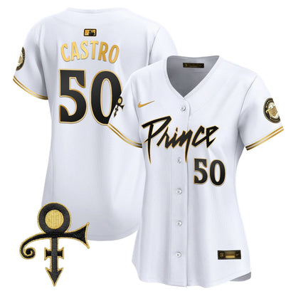 WoMinnesota Twins Prince Patch Vapor Premier Limited Jersey V4 - Stitched