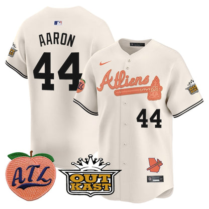 AB Atliens & Peach Vapor Premier Limited Jersey - Stitched