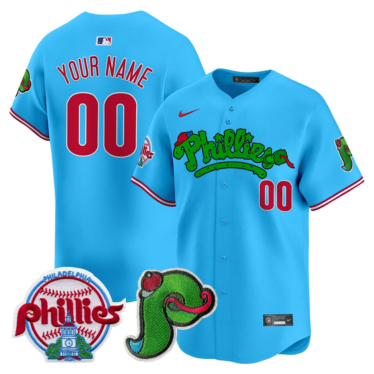 PP Phanatic Patch Vapor Premier Limited Custom Jersey V4 - Stitched
