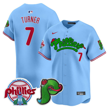 Unisex Phillies Phanatic Patch Vapor Premier Limited Jersey V3 - All Stitched