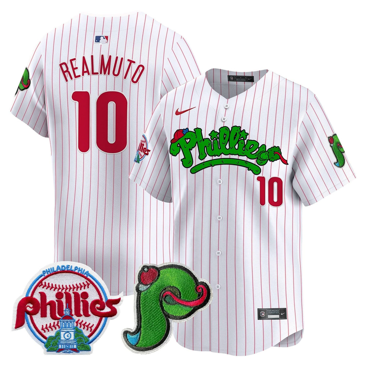 Unisex Phillies Phanatic Patch Vapor Premier Limited Jersey V3 - All Stitched