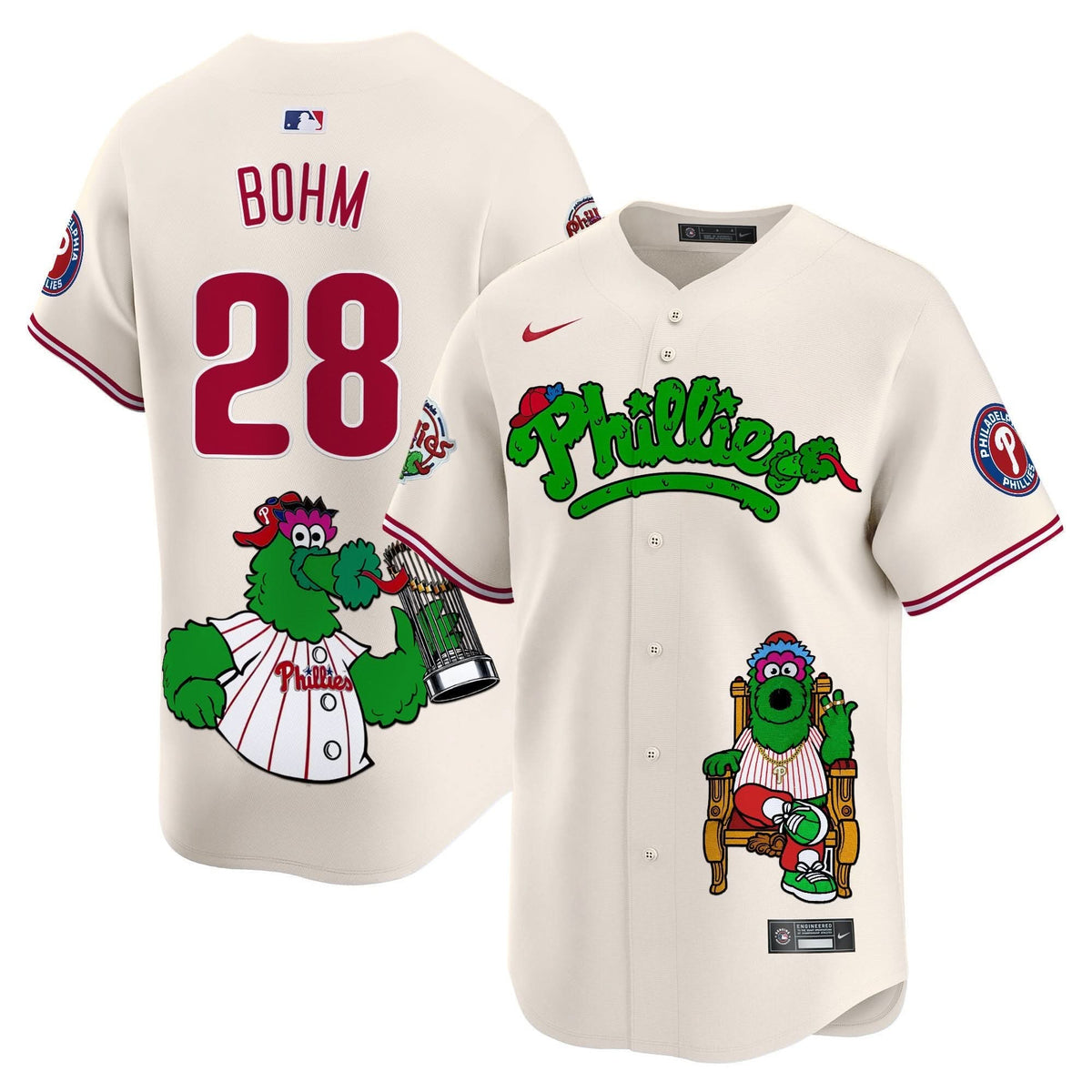 Unisex Phillies Phanatic Vapor Premier Limited Jersey - Printed