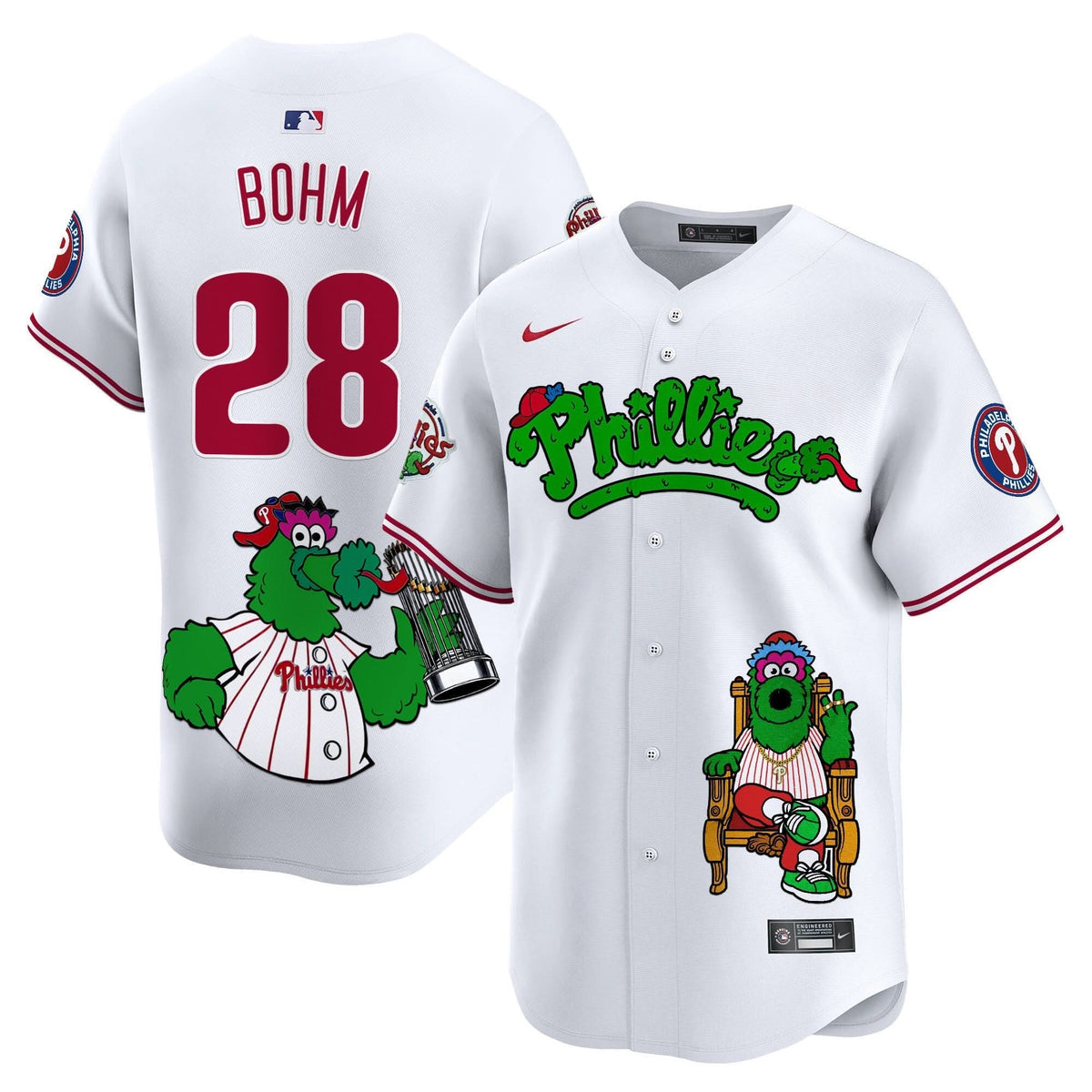 Unisex Phillies Phanatic Vapor Premier Limited Jersey - Printed