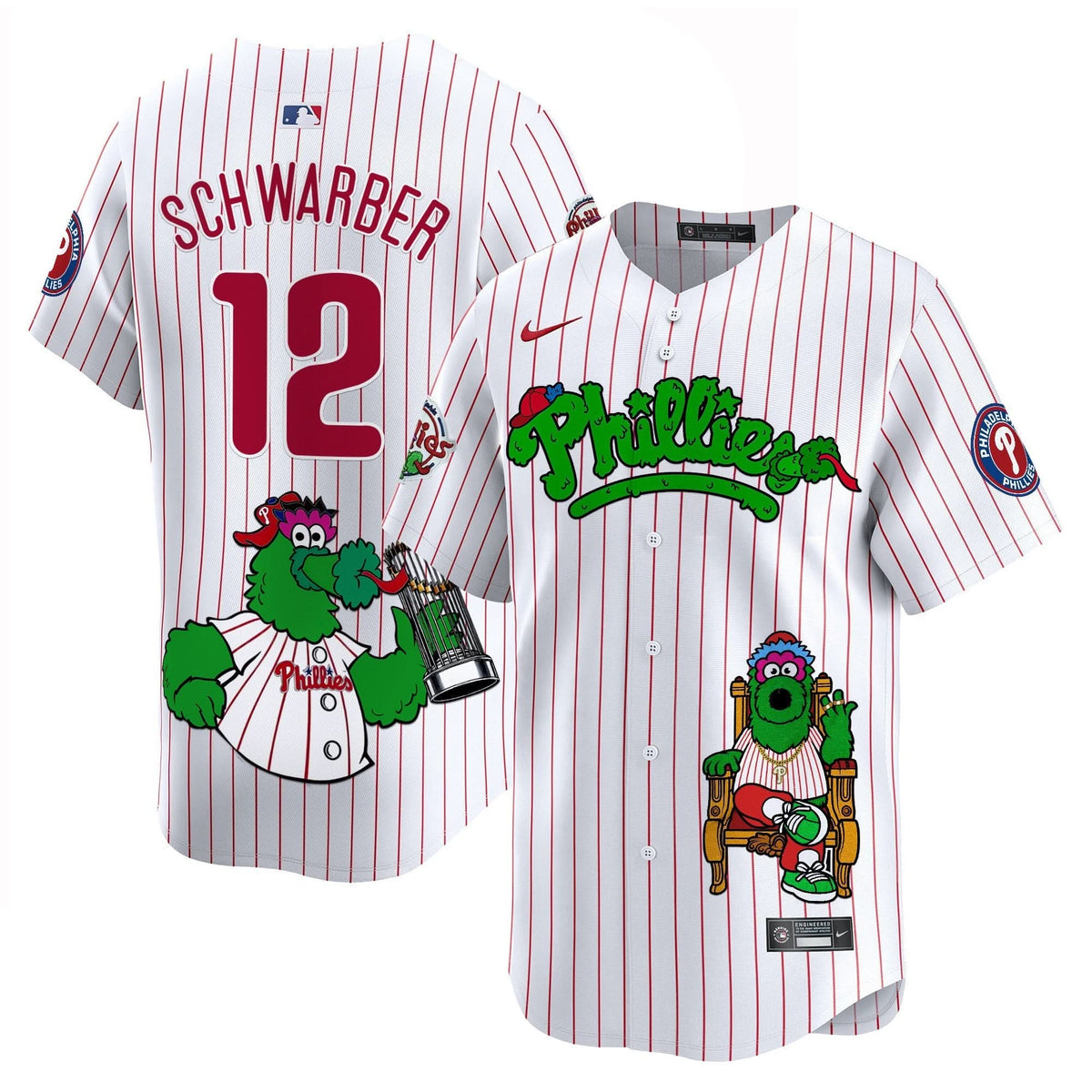 Unisex Phillies Phanatic Vapor Premier Limited Jersey - Printed