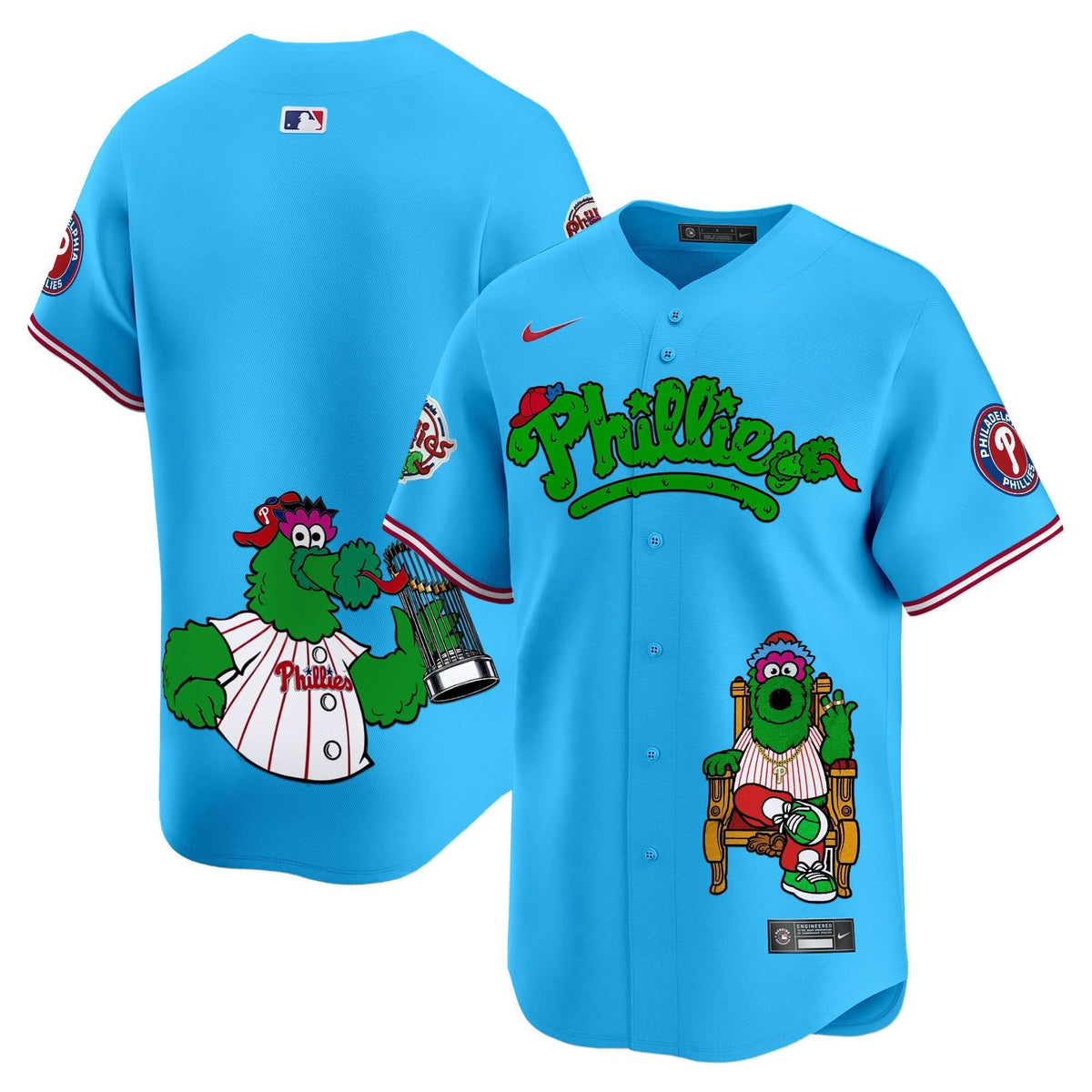 Unisex Phillies Phanatic Vapor Premier Limited Jersey - Printed