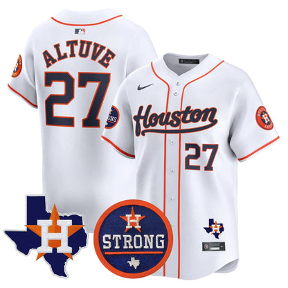 HA Houston Strong Patch Vapor Premier Limited Jersey - Stitched